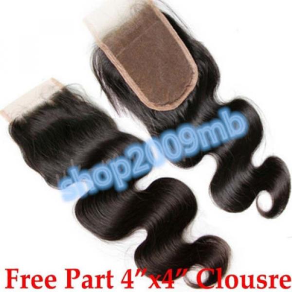 100% Unprocessed Brazilian Peruvian Virgin Human Hair Weave 8A 300g 3bundles #4 image
