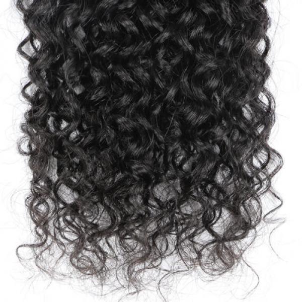 4 bundles Peruvian Virgin Remy Hair kinky curly Human Hair Weave Extensions 200g #5 image
