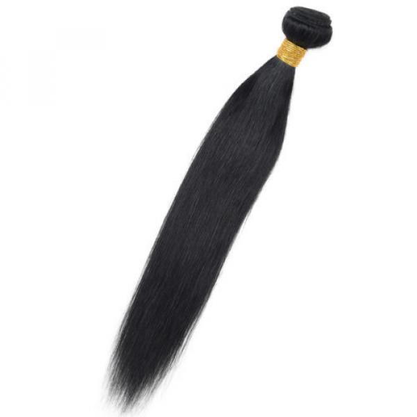 3pcs Peruvian Virgin Hair Bundles Straight Hair 100 Human Hair Extension Weft #3 image