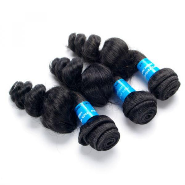 Virgin Loose Wave Hair Products 3 Bundles Unprocessed Peruvian Human Hair #1 image