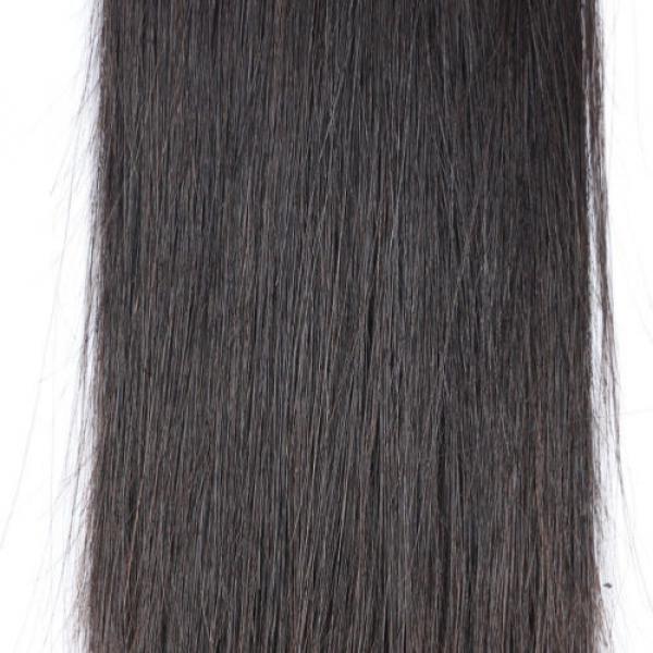3Bundles Unprocessed Virgin Peruvian Straight Hair Extension Human Weave lot #5 image