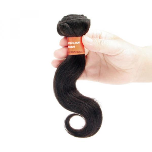 10&#034; Peruvian Body Wave Virgin Hair Extensions 50g/bundle Brading Hair #1 image