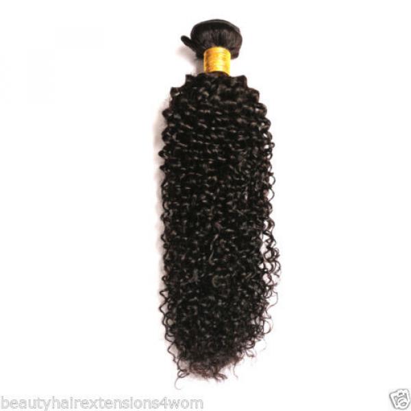 8A Peruvian Remy Hair Kinky Curly Human Hair Weft Curly Virgin Hair Bundle 100G #3 image