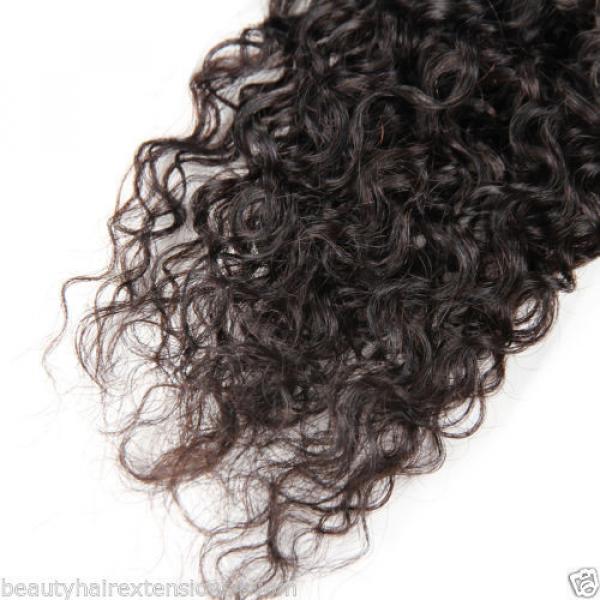 8A Peruvian Remy Hair Kinky Curly Human Hair Weft Curly Virgin Hair Bundle 100G #5 image