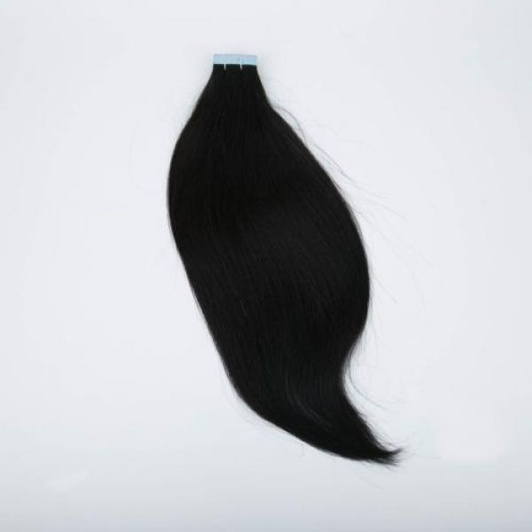 Cheap!Virgin peruvian human hair wave 1bundle/100g silky straight hair extension #5 image