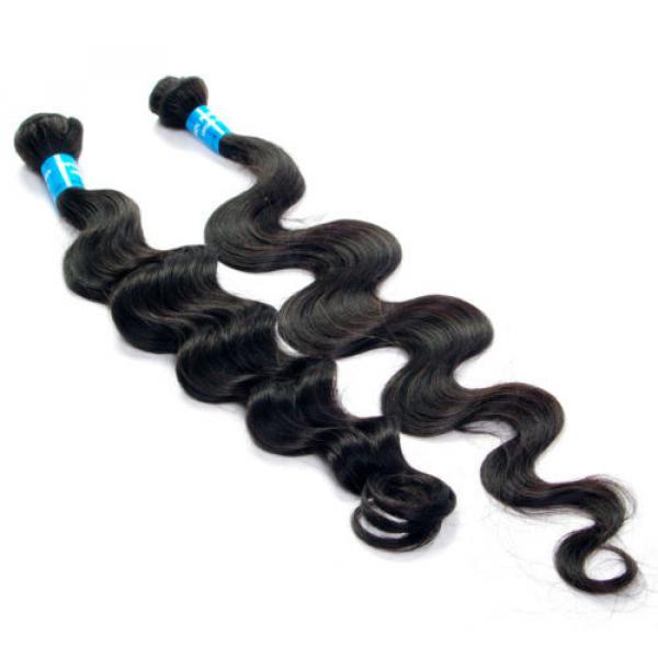 Virgin Peruvian Unprocessed human hair extension weft 4 Bundles/200g Body Wave #3 image