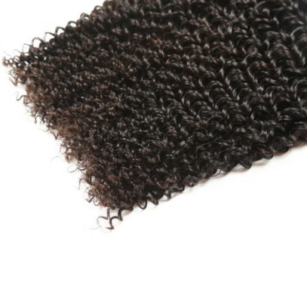 3Bundles Peruvian Virgin Hair Kinky Curly Hair Weft 100% Unprocessed Human Hair #4 image