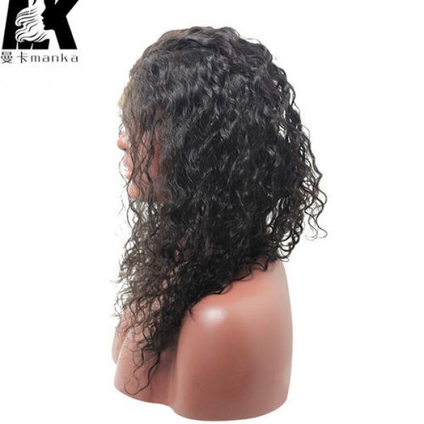 8A Peruvian Virgin Hair 360 Lace Frontal Closure Water Wave 22x4x2 Full Lace #4 image