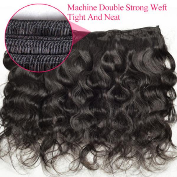 High Quality Body Wave Peruvian Hair Bundles 200g 4 Bundles Virgin Hair Weave #5 image