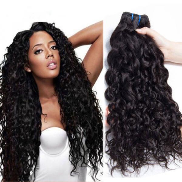 3 Bundles 150g Unprocessed Virgin Peruvian natural wave Human Hair Extension #1 image