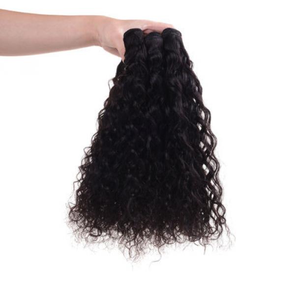 3 Bundles 150g Unprocessed Virgin Peruvian natural wave Human Hair Extension #5 image