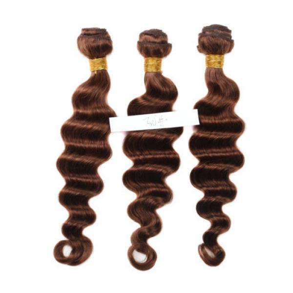 Peruvian hair Weave Hair Bundles of Loose Hair Color 30# Virgin Hair Extensions #2 image