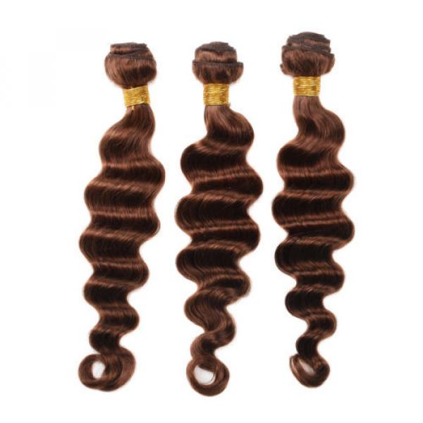 Peruvian hair Weave Hair Bundles of Loose Hair Color 30# Virgin Hair Extensions #3 image