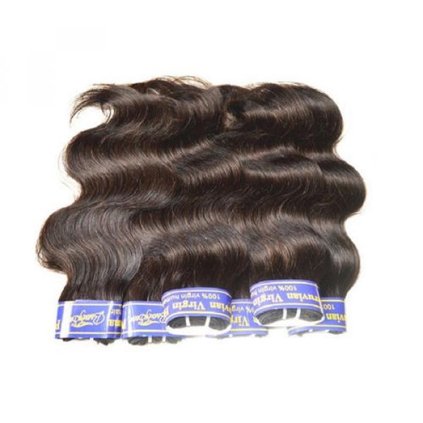 Cheap 7A Peruvian Virgin Hair Body Wave 300Grams 6Bundles Lot Human Hair Weaves #3 image