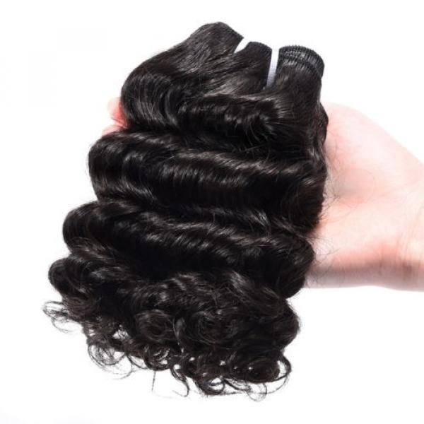 2 Bundle Short Style Virgin Brazilian/Peruvian/Indian Curly Human Hair Extension #2 image