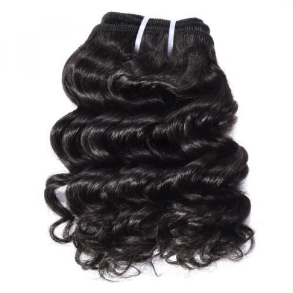 2 Bundle Short Style Virgin Brazilian/Peruvian/Indian Curly Human Hair Extension #3 image