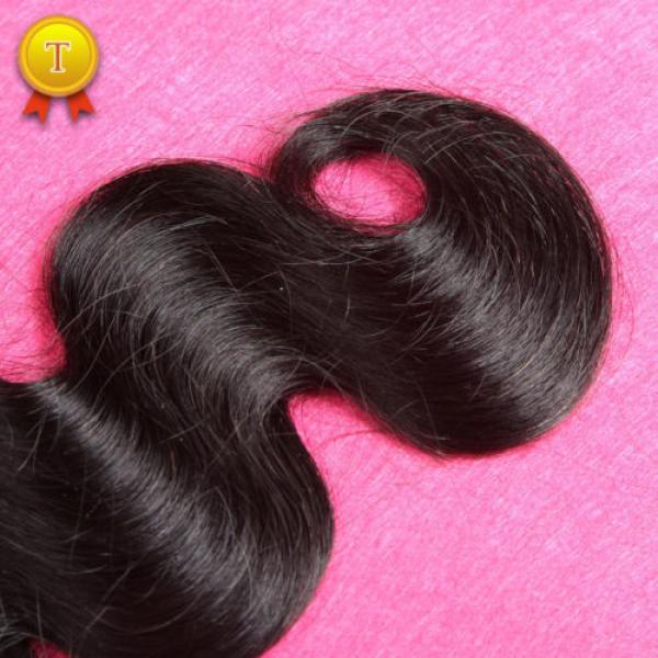 Peruvian Virgin Hair Body Wave 3 Bundles 7A Grade Virgin Unprocessed Human Hair #5 image