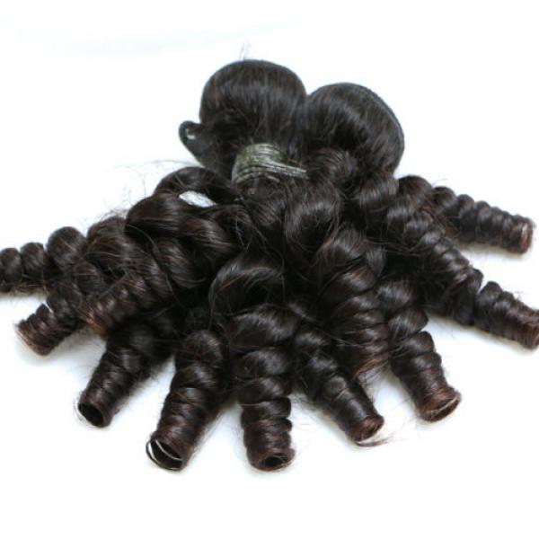 1 Bundle Bliss Virgin Peruvian Braid Human Hair Unprocessed Movado Curly Weft 7A #3 image