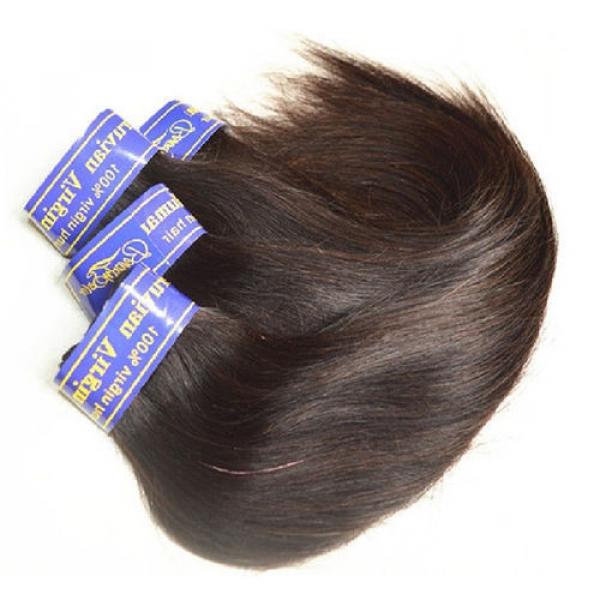 Cheap 7A Peruvian Virgin Hair Silk Straight 8Bundles 400Grams Lot Natural Black #1 image