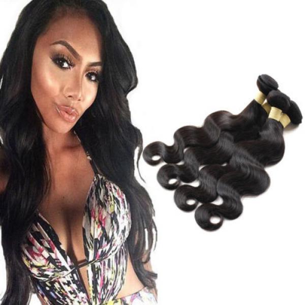 Unprocessed Peruvian Human Hair Bundles 400g Body Wave Virgin Hair Grade 7A Sale #1 image