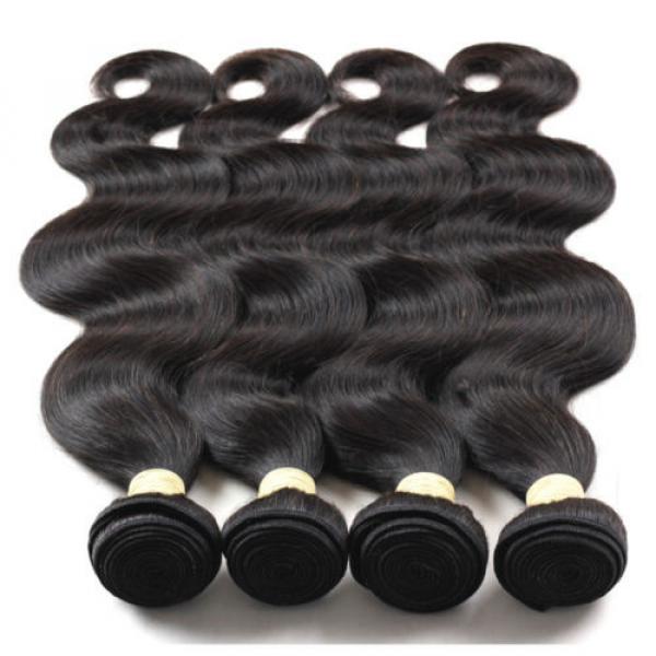 Unprocessed Peruvian Human Hair Bundles 400g Body Wave Virgin Hair Grade 7A Sale #2 image