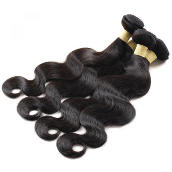 Unprocessed Peruvian Human Hair Bundles 400g Body Wave Virgin Hair Grade 7A Sale #4 image