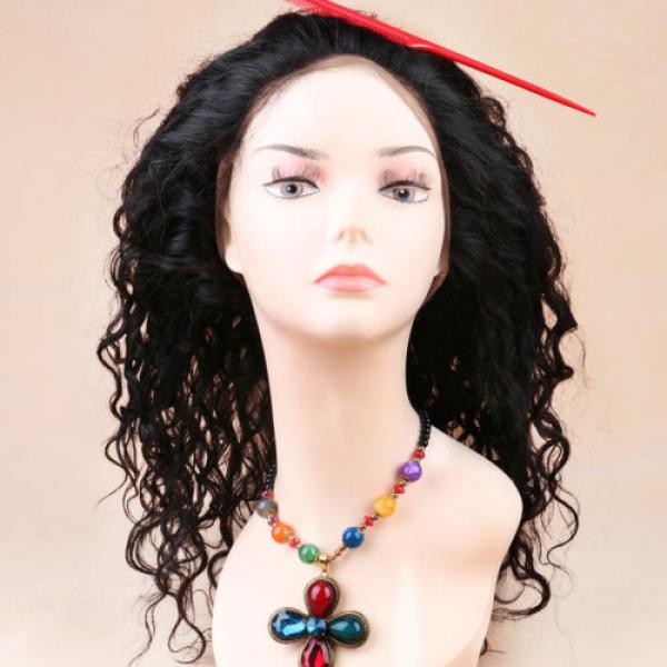 8A Water Wave Peruvian Virgin Hair Lace Frontal With Baby Hair 360 Lace Frontal #1 image