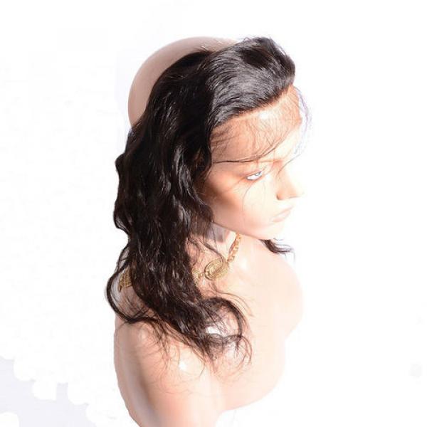 360 Lace Band Frontal Wavy 22x2inch Peruvian Virgin Human Hair Lace Back Frontal #3 image