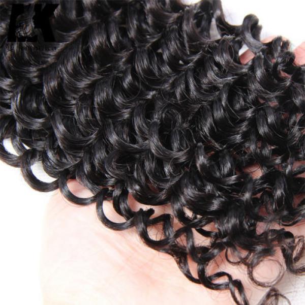 Peruvian Deep Curly Virgin Hair Weave 3 Bundles Human Hair Extension fast ship #3 image