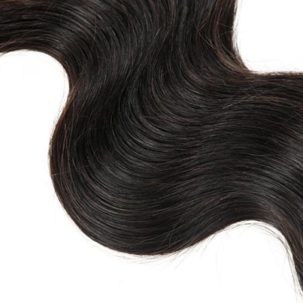 7A Peruvian Virgin Hair Body Wave Hair Wefts Human Remy Hair Extensions 12 inch #4 image