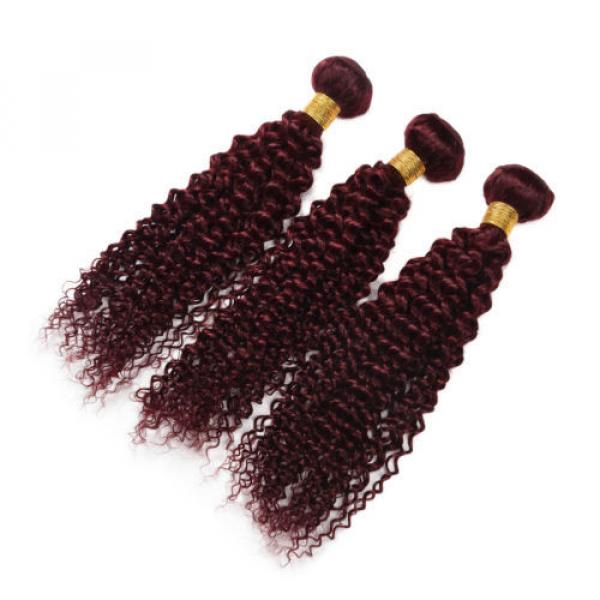 Top Grade Hair Products Peruvian Hair 3 Bundles Curl Human Hair Extensions #3 image