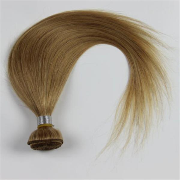 3 bundles Ombre 27# Peruvian Virgin Hair Bundles Straight Human Hair Extensions #5 image