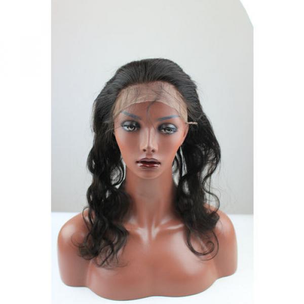 Peruvian Virgin Human Hair Body Wave 4Bundles/200g &amp; 1pc 360 Lace Frontal #2 image