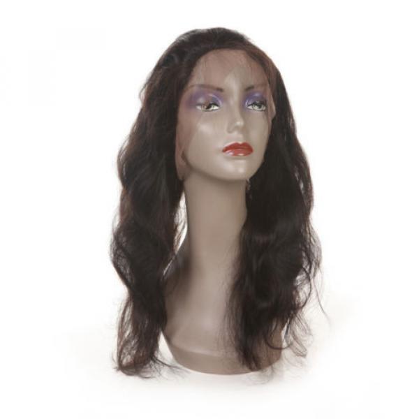 Peruvian Virgin Hair 360 Lace Frontal Closure Body Wave Full Lace Brand Closure #4 image