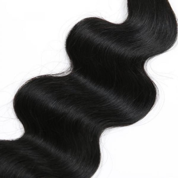 7A Unprocessed Peruvian Virgin Hair Body Wave Weave Remy Hair Extensions 26 inch #3 image