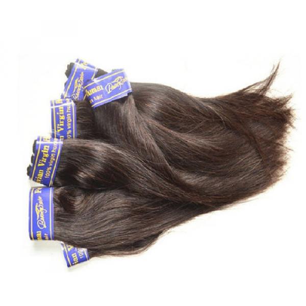 Wholesale 7A Peruvian Straight Virgin Human Hair 1kg 20Bundles Lot Natural Color #3 image