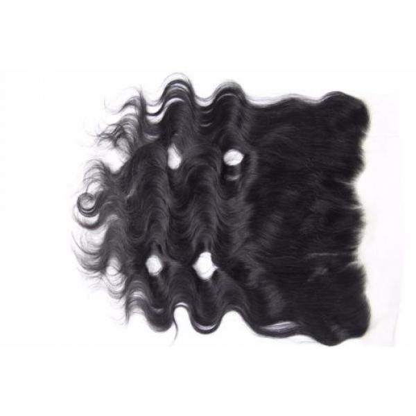 Peruvian Body Wave 13x6 Ear to Ear Top Lace Frontal Closure Peruvian Virgin Hair #5 image