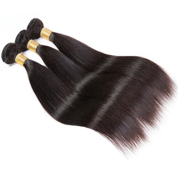 Virgin Peruvian Human Hair Bundles 3pcs/300g 8A Peruvian Straight Human Hair #2 image