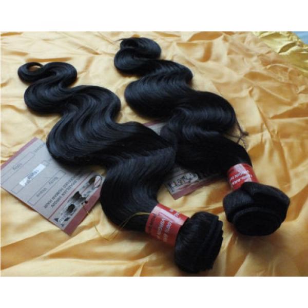 Brazilian Hair Products 3 Bundle/300g Human Hair Extension 100% Virgin #3 image