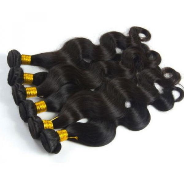 9A Peruvian Wave Bundles Human Virgin Hair Extensions Weave Weft 100g #2 image