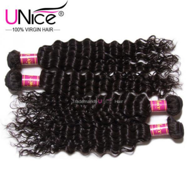 100g 300g 100% Virgin Brazilian Deep Curly Wave Hair Peruvian Human Hair Bundles #5 image