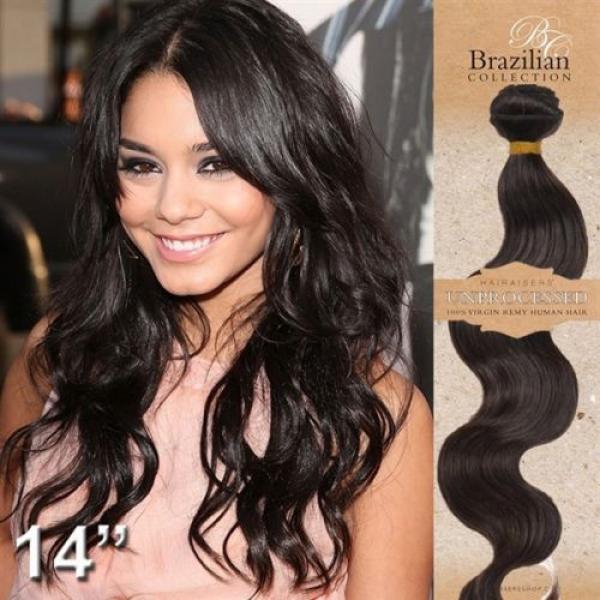 100% Pure Peruvian Virgin Remy Human Hair Extensions Wefts 7A Weave UNPROCESSED #1 image
