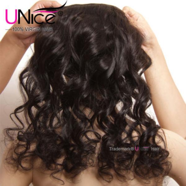 300g 8A Virgin Peruvian Natural Wave Human Hair 3 Bundles UNice Hair Extensions #3 image