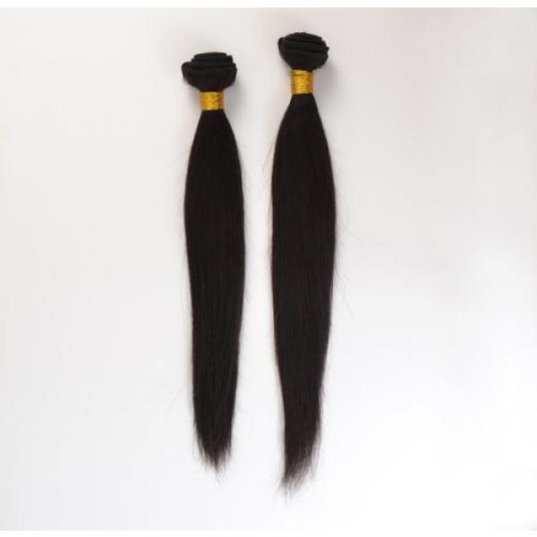 Uniwigs Weft Real Virgin Peruvian Remy Silk Straight Unprocessed Human Hair Set #1 image