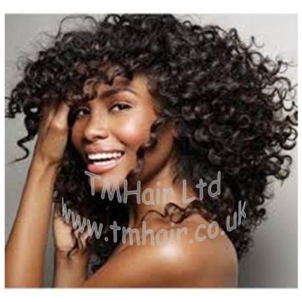 100% BRAZILIAN/PERUVIAN Virgin Human Remy Natural Weft Hair Extensions #5 image