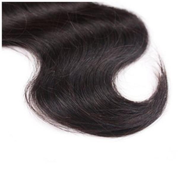 UK Stock 7A Peruvian Virgin Remy Human Hair 4X4 Lace Top Closure #2 image