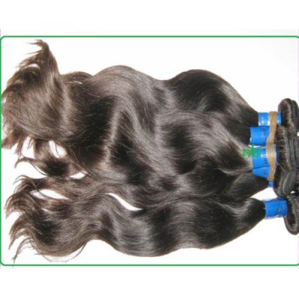 100% Raw unprocessed Virgin Brazilian, Peruvian human hair-Celebrity hair  100g #4 image