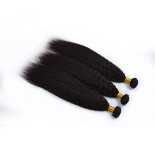 100% Brazilian Peruvian Real Virgin Remy Human Hair Extensions Wefts 7A Weave UK #2 image