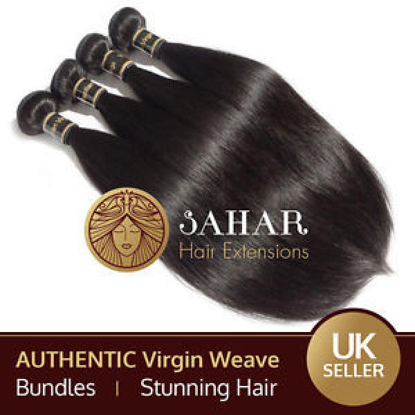 100% Authentic Unprocessed Virgin Brazilian Peruvian Weft Weave Hair Extensions #1 image