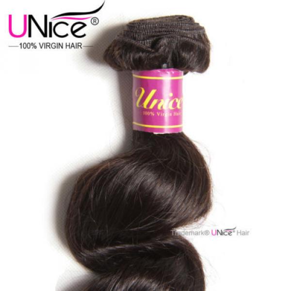 100g Peruvian Loose Wave Human Hair Bundles 100% UNice Virgin Hair Weft US STock #4 image